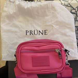 Pink Crossbody Bag and waist bag. Prüne